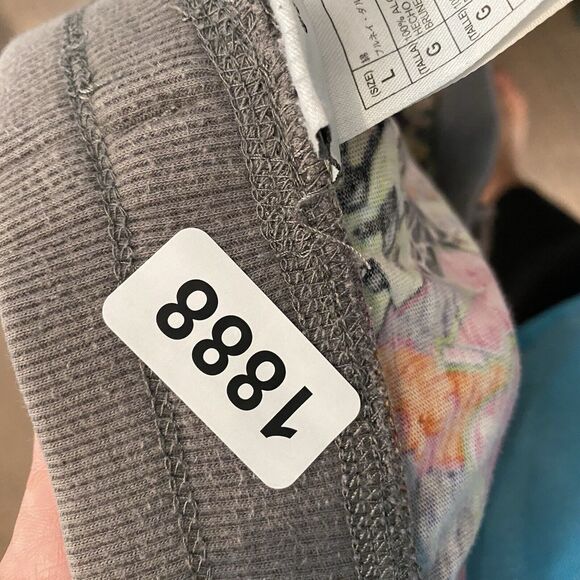 Disney Parks Mickey Pajama Pants Womens Large Lounge Stretch Graffiti - Picture 16 of 16